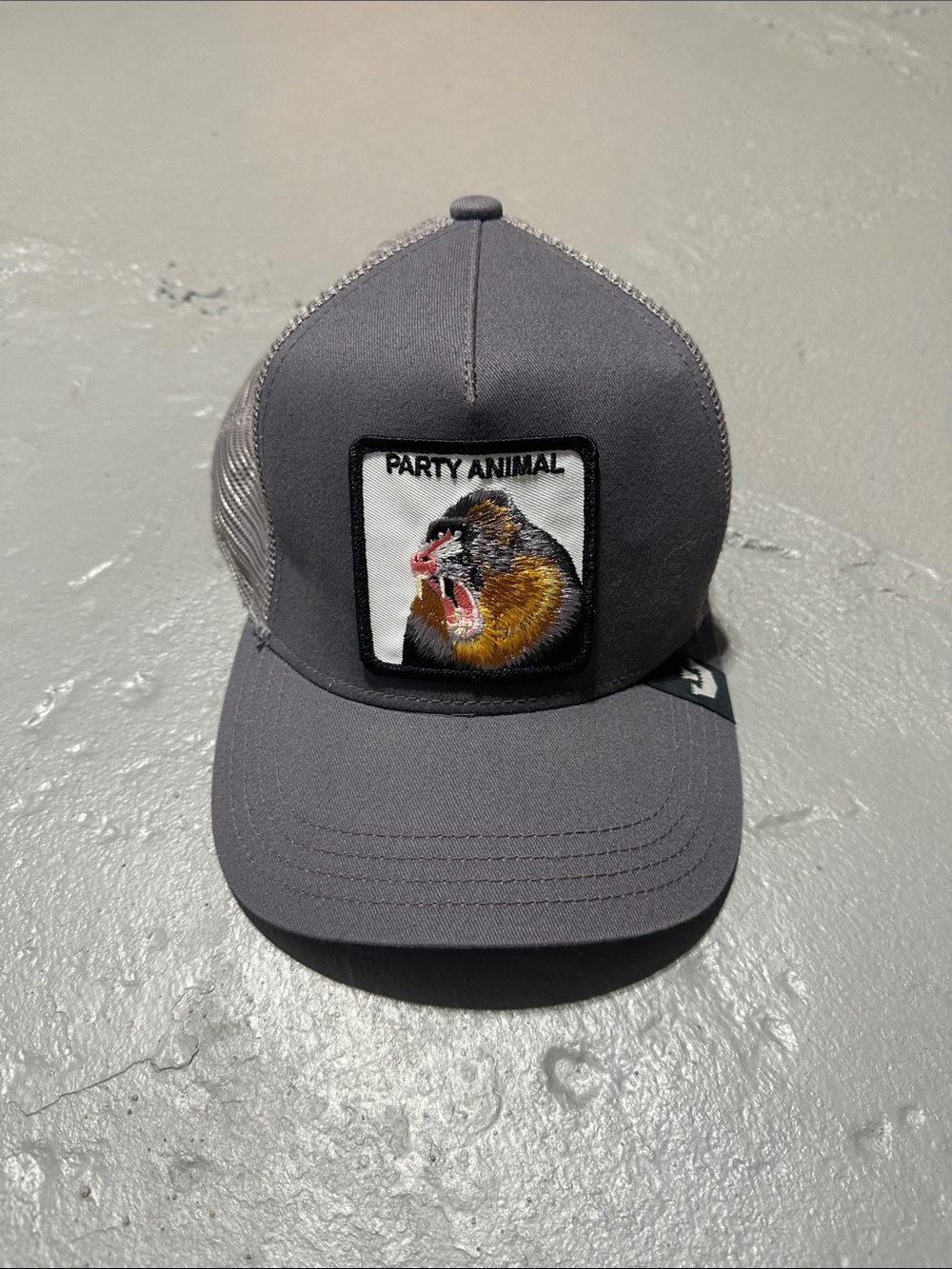 Party Animal Gray Trucker Hat - Unbranded